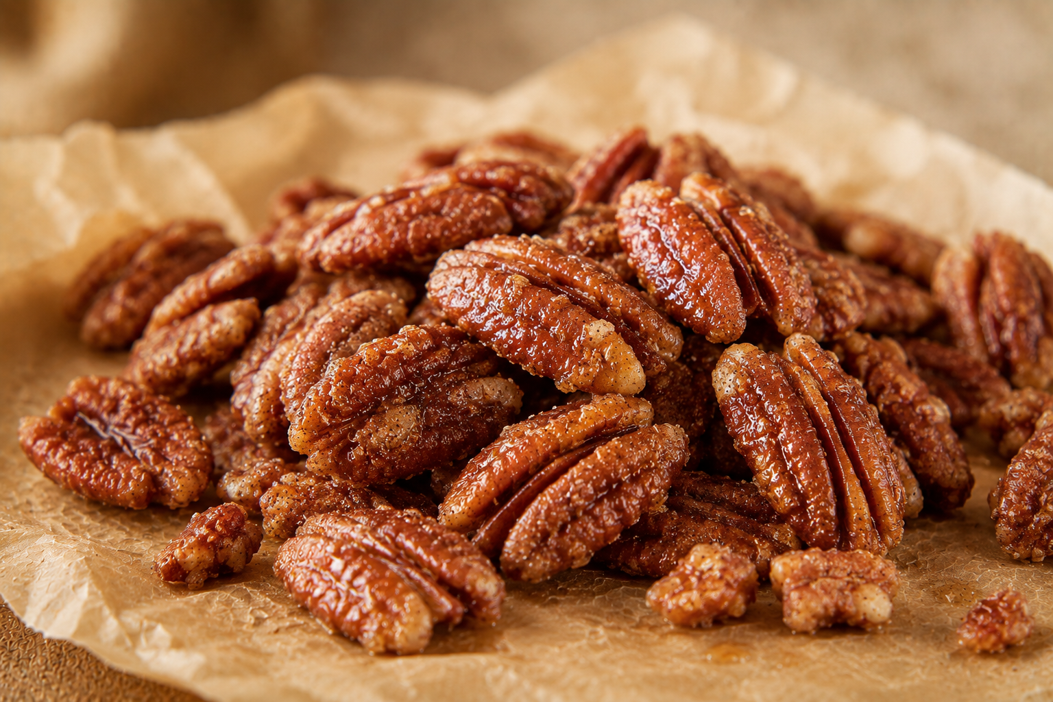Candied Pecans — Nathan's Farmstead