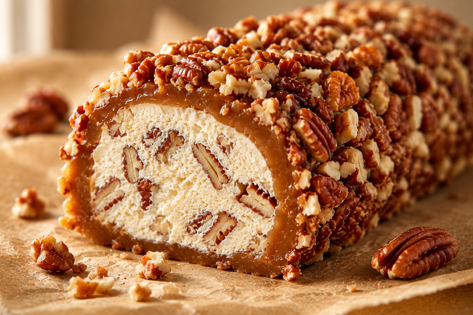 Old-Fashioned Pecan Logs — Nathan's Farmstead